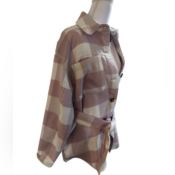 A New Day Plaid oversized Shacket size small - Picture 3 of 4